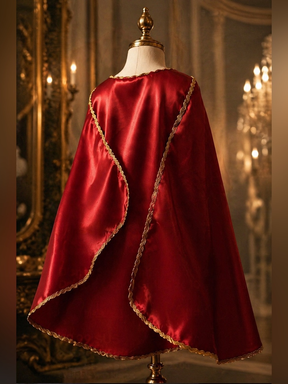 Disney Snow White Costume Dress + Cape Girls Size 10 - Picture 5 of 7